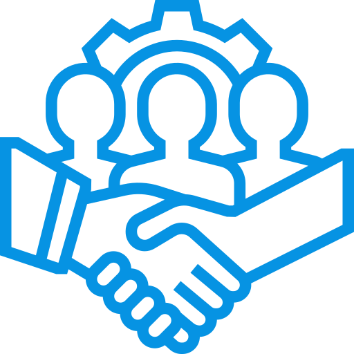 teamwork and partnership icon